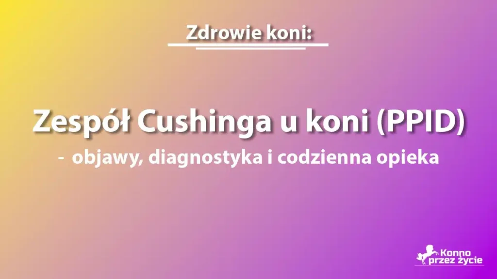 Zespół Cushinga u koni